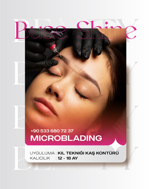 Microblading İle Doğal Görünümlü ve Kalıcı Kaş Şekillendirme Sanatı